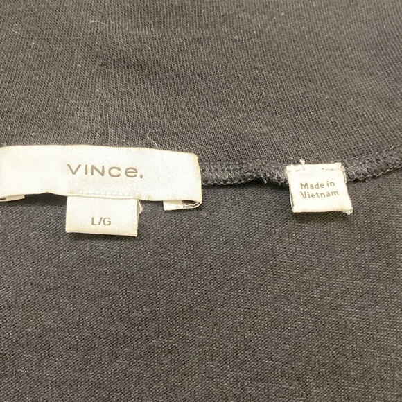 Vince, Women’s Black,Turtleneck, Armhole T-Shirt.Size-Large - Picture 10 of 10